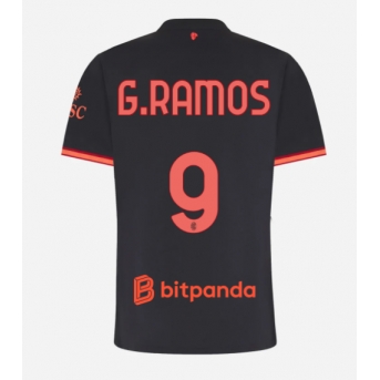 AC Milan Goncalo Ramos #9 Maglia Gara Terza Repliche 2026-27 Donna Maniche Corte
